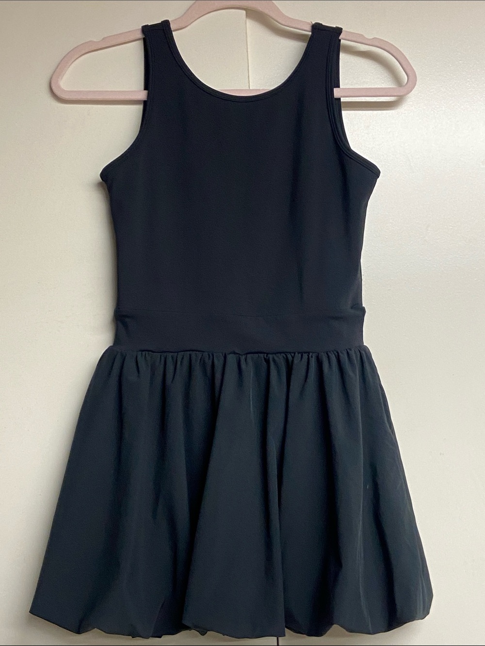 YPB Abercrombie Sporty Sleeveless Workout Romper, Bubble Skirt, Skorts